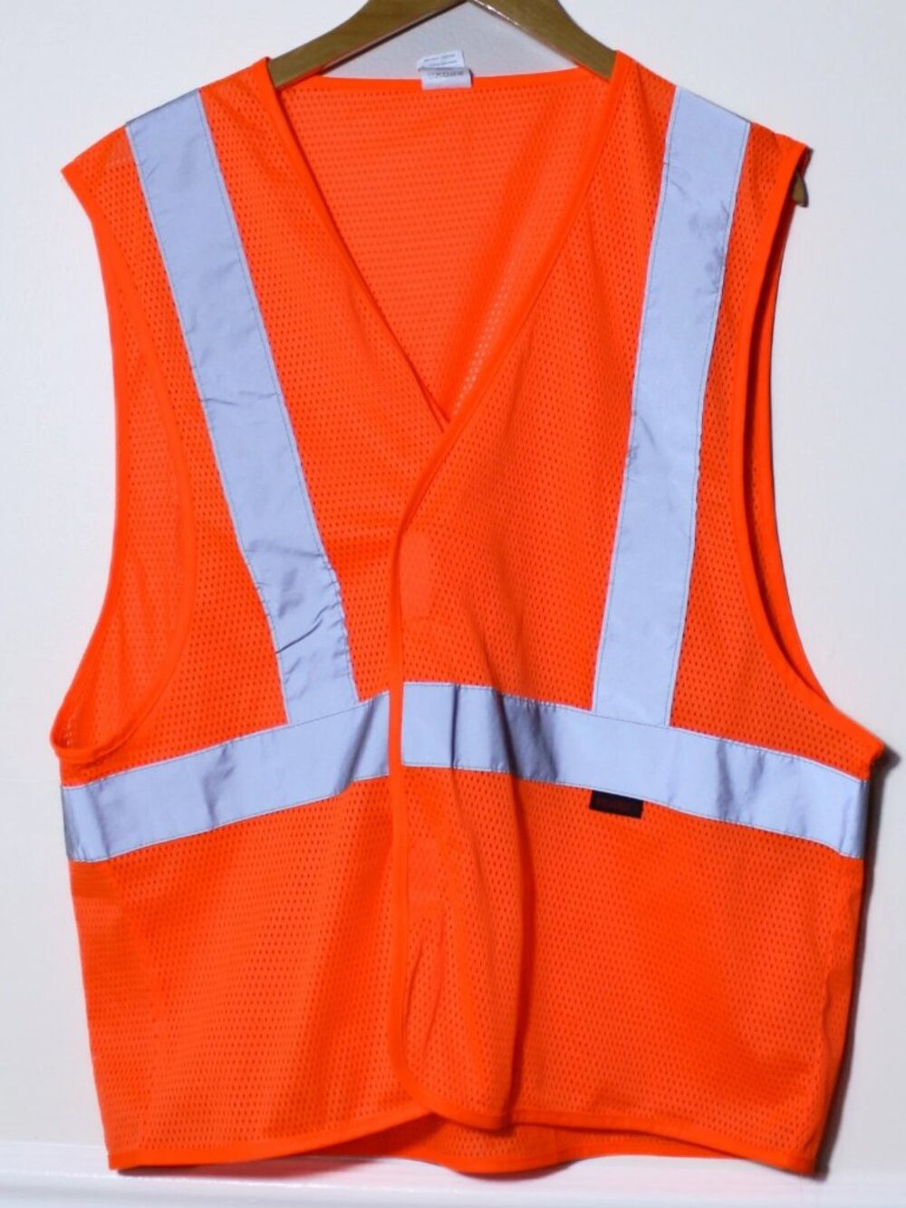 WOLVERINE High Visibility Safety Vest Mesh ANSI/ISEA 107-2010 Orange Size M/L